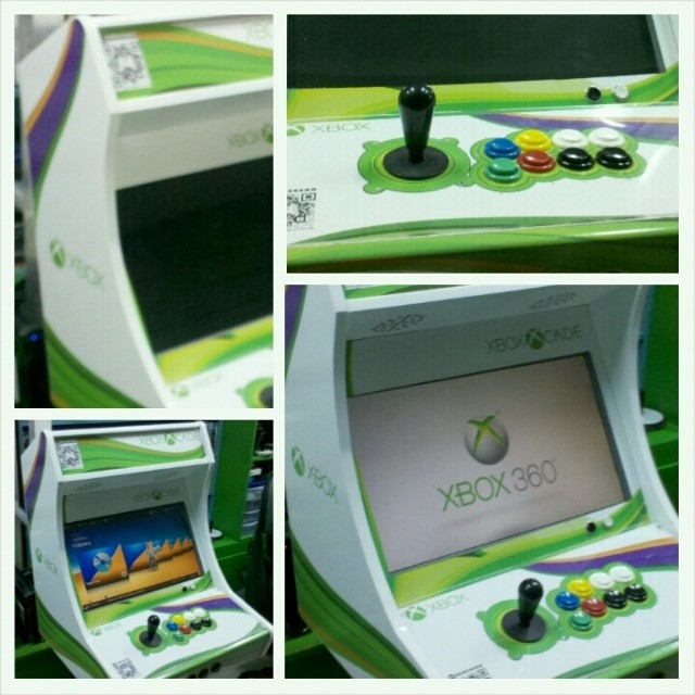 Xboxcade An Xbox 360 Based Bartop Arcade Cabinet Stridz0r S